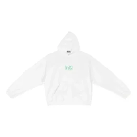 5:20 Felpe con cappuccio e stampa “White Green” 674986TMVL69164