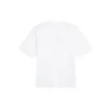 Abbigliamento da palestra, modello ampio a maniche corte, bianco 620941TIVD59000