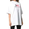 Abbigliamento da palestra, modello ampio a maniche corte, bianco 620941TIVD59000