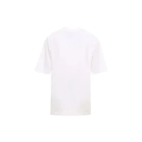 Abbigliamento da palestra, vestibilità ampia, maniche corte, bianco 620969TIVD59000