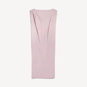 Abito midi a sacco da donna in rosa polveroso