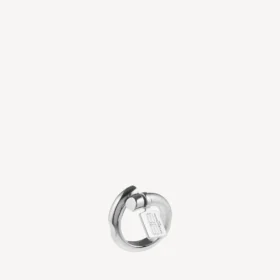 Anello da donna Saint-Germain con targhetta in argento lucido