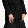Anello da donna Saint-Germain con targhetta in argento lucido