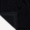 Asciugamano da uomo in stile techwear, colore nero