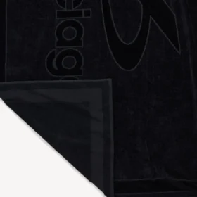 Asciugamano da uomo in stile techwear, colore nero