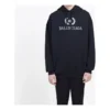 Balenciaga BB da uomo con logo stampato sul petto, nero 556143TDV521000