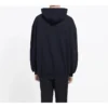 Balenciaga BB da uomo con logo stampato sul petto, nero 556143TDV521000
