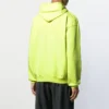 Balenciaga BB da uomo con stampa sul retro, giallo 583215TFV617050