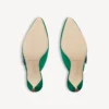 Balenciaga da donna | Sabot Manolo Blahnik in verde erba