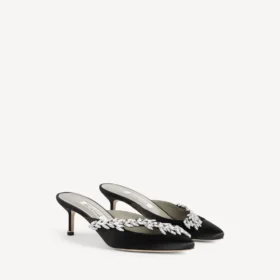 Balenciaga da donna | Sabot Manolo Blahnik neri