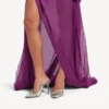 Balenciaga da donna | Slingback Manolo Blahnik in piuma grigia
