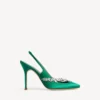 Balenciaga da donna | Slingback Manolo Blahnik in verde erba Balenciaga da donna | Slingback Manolo Blahnik in verde erba