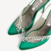 Balenciaga da donna | Slingback Manolo Blahnik in verde erba Balenciaga da donna | Slingback Manolo Blahnik in verde erba