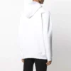 Balenciaga da uomo con cappuccio, casual, puro cotone, bianco 570811TJV859040