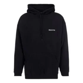 Balenciaga da uomo con cappuccio, casual, puro cotone, nero 570811TJV851070 Balenciaga da uomo con cappuccio, casual, puro cotone, nero 570811TJV851070