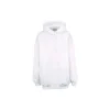 Balenciaga da uomo con cappuccio e stampa “Back Alphabet”, maniche lunghe, bianco 556113TAV379000