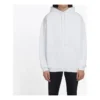 Balenciaga da uomo con grande logo sul retro, stampa a tinta unita, bianco 508184TYK549000