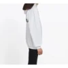 Balenciaga da uomo con grande logo sul retro, stampa a tinta unita, bianco 508184TYK549000