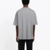 Balenciaga da uomo con logo BB stampato, maniche corte, grigio 544271TCV251300