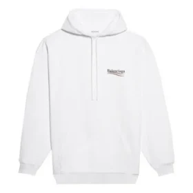 Balenciaga da uomo con logo della Political Campaign, bianco 600583TIV539040