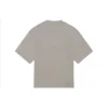 Balenciaga da uomo con logo Mosaic BB Alphabet, maniche corte, grigio, effetto consumato, 651795TKVF58174