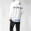 Balenciaga da uomo con logo sul retro, bianco, 556143TAV379000