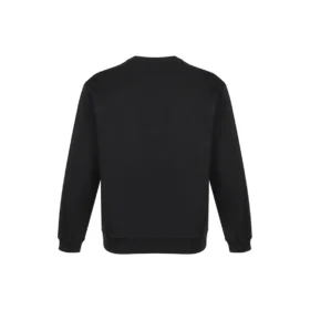 Balenciaga da uomo con motivo logo, collo rotondo e maniche lunghe, nero 583258TIV801000