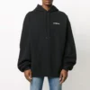 Balenciaga da uomo con stampa alfabetica Dfil Sports Classic Nero 641679TJVE51000