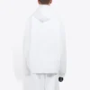 Balenciaga da uomo con stampa alfabetica, modello ampio, bianco 620973TIVD49000
