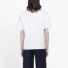 Balenciaga da uomo con stampa “BB Paris”, girocollo, maniche corte, versione retrò, bianco 594579TGV609000
