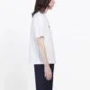 Balenciaga da uomo con stampa “BB Paris”, girocollo, maniche corte, versione retrò, bianco 594579TGV609000