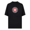Balenciaga da uomo con stampa BLogo, maniche corte, nero 612966TJVD61000