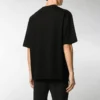 Balenciaga da uomo con stampa BLogo, maniche corte, nero 612966TJVD61000