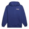 Balenciaga da uomo con stampa del logo, blu navy classico 600583TIV531195
