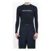Balenciaga da uomo con stampa del logo creativo Symbolic, elastiche, a maniche lunghe, nere 620966TIV491070
