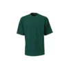 Balenciaga da uomo con stampa del logo, maniche corte, verde 570805THV803230