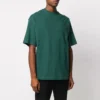Balenciaga da uomo con stampa del logo, maniche corte, verde 570805THV803230