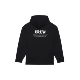Balenciaga da uomo con stampa del logo, nero 600583TIV751070