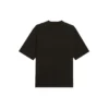 Balenciaga da uomo, design retrò in stile uniforme, vestibilità ampia, maniche corte, nero 620969TIV791000