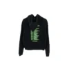 Balenciaga da uomo, maglietta a maniche lunghe con stampa nera, 556136TDV151000