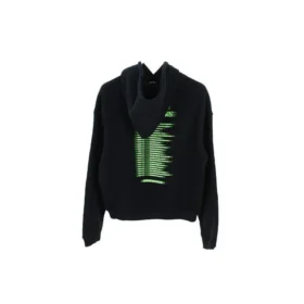 Balenciaga da uomo, maglietta a maniche lunghe con stampa nera, 556136TDV151000