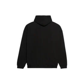 Balenciaga da uomo, modello classico ampio con stampa alfabetica, nero 620973TIVD41000