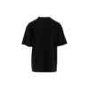 Balenciaga da uomo, oversize, con stampa del logo, stile retrò, spalla scesa, maniche corte, nero 620969TIVA11000