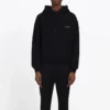 Balenciaga da uomo, petto bianco e nero, logo piccolo, nero, 556145TYK271000