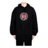 Balenciaga da uomo, stampa con slogan, nero 641679TJV771000