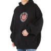 Balenciaga da uomo, stampa con slogan, nero 641679TJV771000