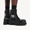 Balenciaga da uomo | Stivali Combat Strike in collaborazione con la NBA, colore nero