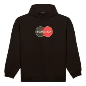 Balenciaga da uomo Uniform Plush Loose Classic Nero 620973TIV801000