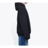 Balenciaga da uomo Uniform Plush Loose Classic Nero 620973TIV801000
