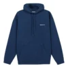Balenciaga da uomo, versione ampia con fodera in pile, cappuccio e maniche lunghe, blu 570811TJV854866